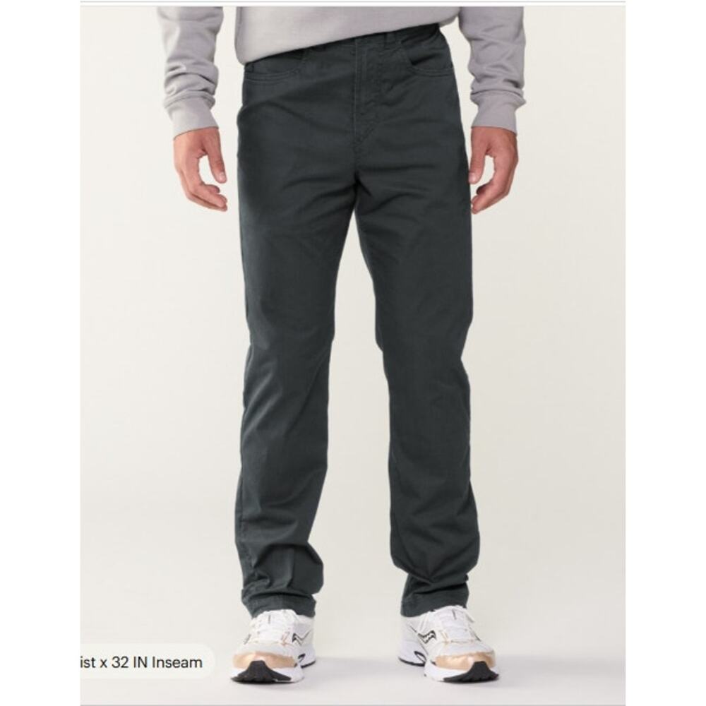 New NWT Columbia Flex ROC Pant Black Outdoor Hiking Fishing Size 44 X 30